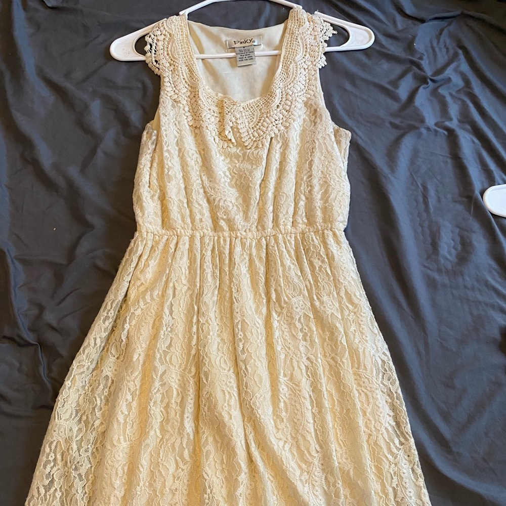Cute cream colored dress